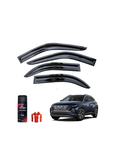 Hyundai Tucson Mügen Cam Rüzgarlığı 2021 Sonrası 4 Lü Takım+koku