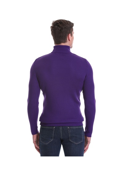 Hatemoğlu Mor Slim Fit Fitilli Balıkçı Yaka Yünlü Triko Kazak 34232023a010 Mor Hatemoğlu Mor Slim Fit Fitilli Balıkçı Yaka Yünlü Triko Kazak 34232023a010 Mor