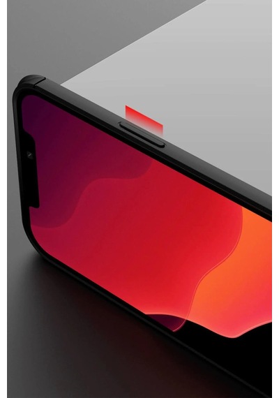 Cosmotex Newface Apple iPhone Uyumlu  12 Pro Max Kılıf Range Yüzüklü Silikon - Kırmızı