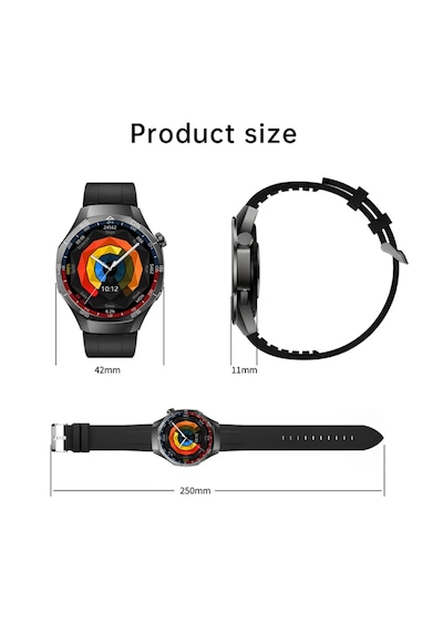 Vwar SK8 Mini 42 MM 3 Kordonlu Kalobee Kadın Akıllı Saat (İthalatçı Garantili)