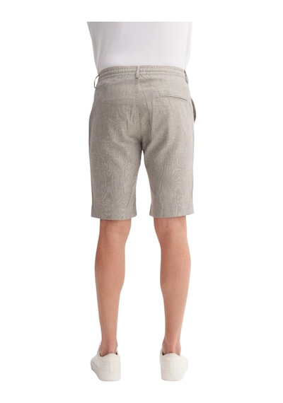 Cazador Regular Fit Düz Paça Bermuda Şort Bej