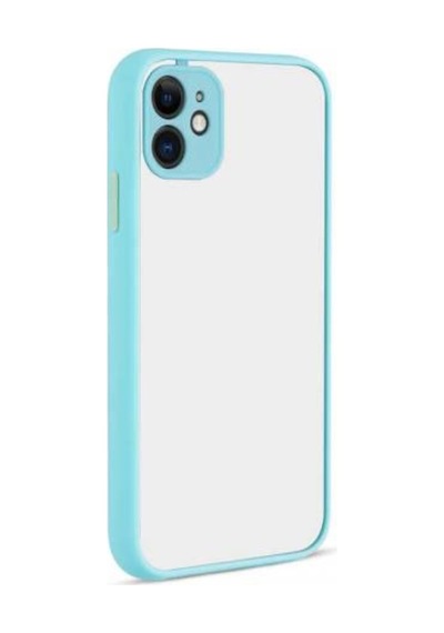 Apple Uyumlu  iPhone 12 Mini Kılıf Zore Hux Düğme Ve Kapak Zıt Renk Kılıf