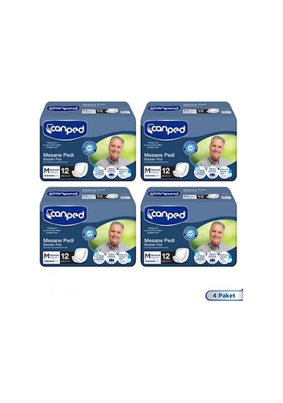Canped Mesane Pedi Erkek 12 li x 4 Adet