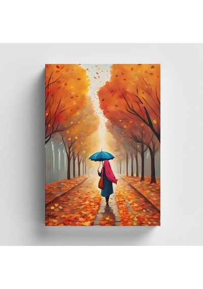 Tr Bir Sonbahar Yürüyüşü Bullet Journal A5 Noktalı Defter Genel