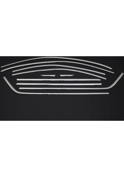 Skoda Octavia 3 A7 Krom Cam Çerçevesi 10 Parça 2013-2019 Arası