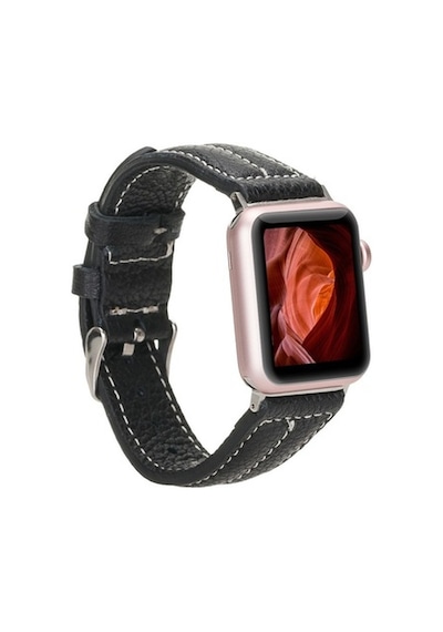 Bouletta Apple Watch Uyumlu Deri Kordon 42-44-45Mm Nm3-As5 Rustik