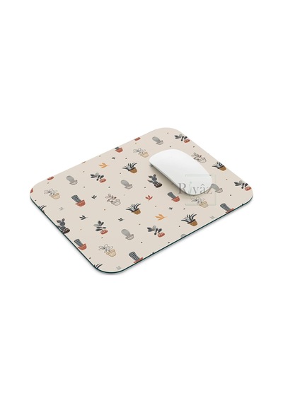 Lexroo Kaktüs - Dikdörtgen Mouse Pad, 17,5 Cm X 19,50 Cm