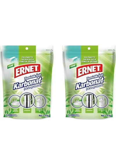 Ernet Karbonat Çok Amaçlı Temizleyici 2 x 1500 G