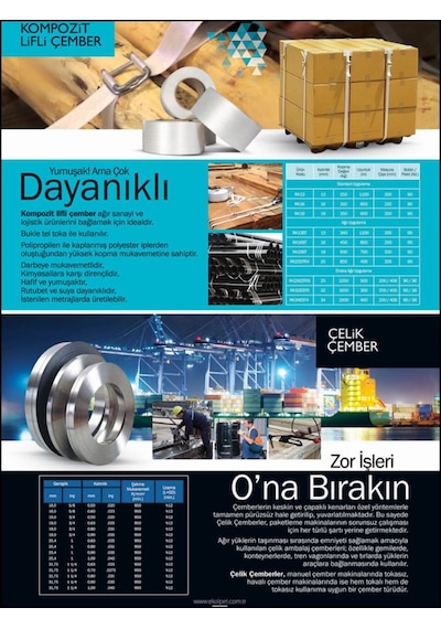 Beyaz Kompozit Lifli Çember 16 Mm Dahil !