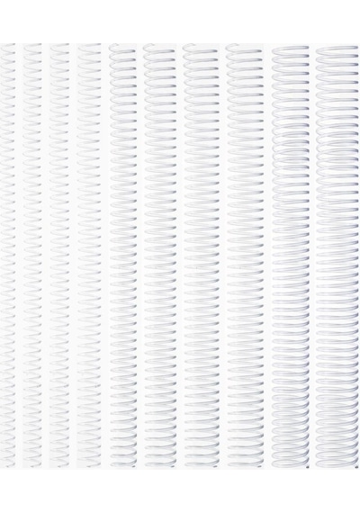Plastik Helezon Spiral Şeffaf 100'lü 10 MM