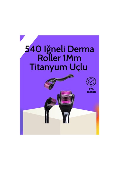 8753tknd Evde Güvenli Kullanım İçin Titanyum Derma Roller Siyah Saplı 893hmng Çok Renkli