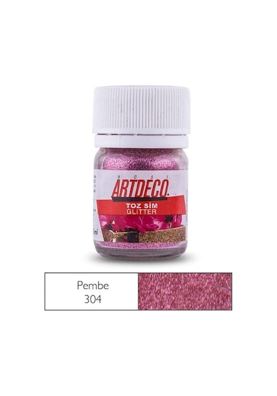 Artdeco Toz Sim Glitter 304  Pembe
