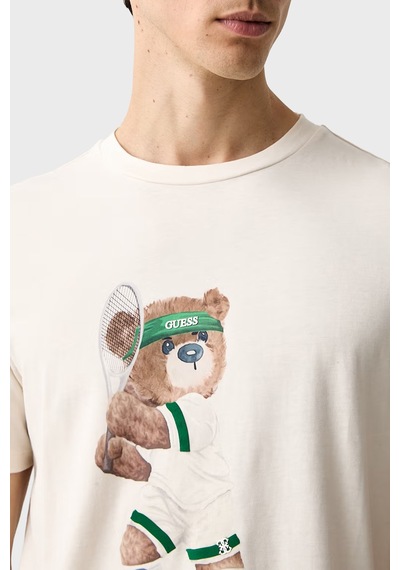 Guess Berry Pamuklu Regular Fit Bisiklet Yaka T Shirt Z6yı28k5092 Erkek T Shirt Z6yı28 K5092 G018 Beyaz