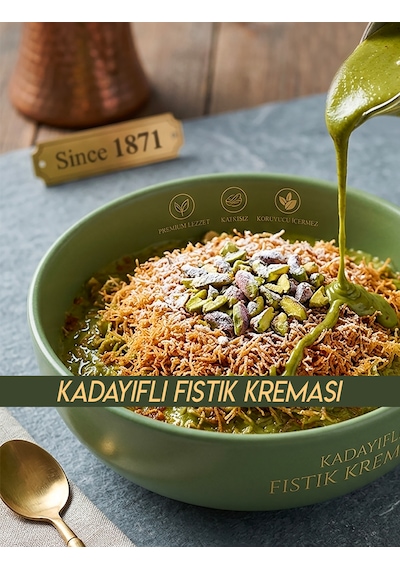 Kadayıflı Fıstık Kreması %15 Antep Fıstığı 200 G