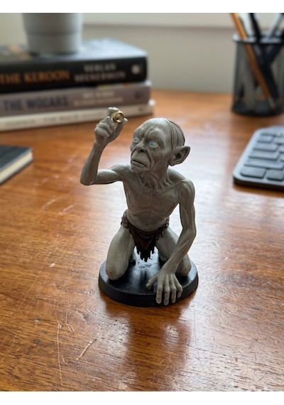Gollum Ve Tek Yüzük Figürü