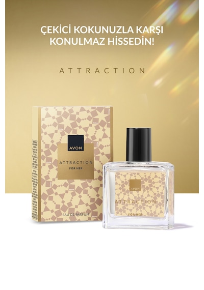 Avon Attraction Kadın Parfüm EDP 50 ML + 30 ML