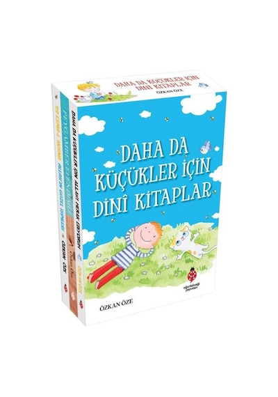 Daha da Küçükler İçin Dini Kitaplar Seti - 3 Kitap Takım - Özkan Öze - Uğurböceği