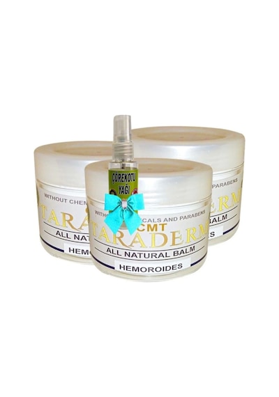 Taraderm Cream 100 Ml X 3 Adet + Çörek Otu Yağı 30 Ml