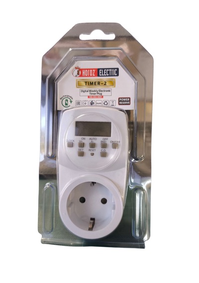 Horoz Timer-2 Dijital Haftalık Zaman Ayarlı Priz 3500w 16a 20 Programlı - Hafıza Bataryalı