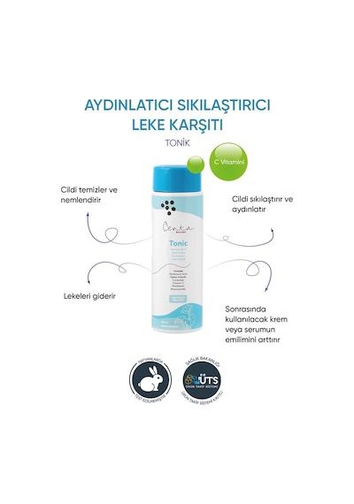 C'enta Beauty Olgun Ciltler İçin Gece Kremi 50 ML + Gündüz Kremi 50 ML + Tonik 200 ML