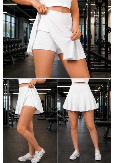 Sea Queen Kadın Büyük Beden Spor Günlük Tenis Şortlu Etek Yüksek Bel Toparlayıcı Deniz & Havuz Şortu Bikini Altı Beyaz - 885236193 Beyaz Sea Queen Kadın Büyük Beden Spor Günlük Tenis Şortlu Etek Yüksek Bel Toparlayıcı Deniz & Havuz Şortu Bikini Altı Beyaz - 885236193 Beyaz