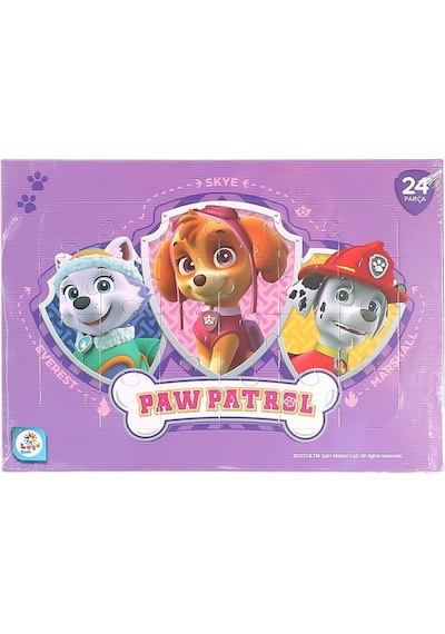 Pw7917 Paw Patrol Frame Puzzle 24 Parça -Laço
