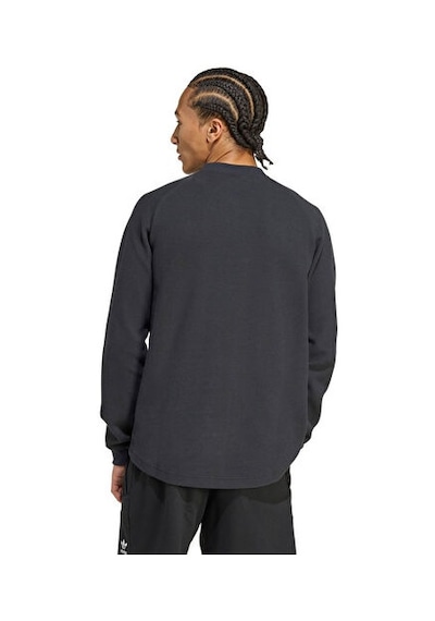 Adidas Essentials Ls Erkek Günlük Sweatshirts Jw1050 Siyah