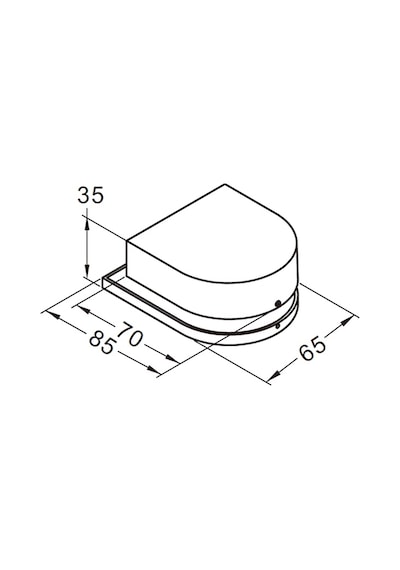 Thoor Round Cam Kapı Kilidi Kısa Karşılığı Thr-1102k-naal