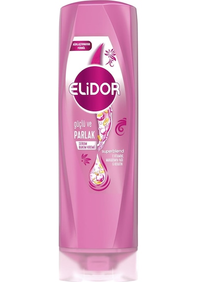 Elidor Superblend Macamadia Yağı Keratin Şampuan+Krem 2'li Set