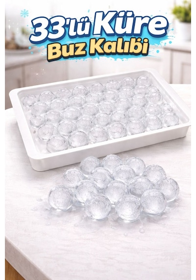 33 Lü Küre Buz Kalıbı