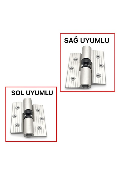 Ayrıntıshop Wc Laminat Kabin Alüminyum Kapı Sıfır Menteşe Sol