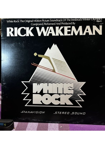Rick Wakeman - White Rock Lp 1977 - A&m Records - Progresif Rock / Soundtrack - İngiliz Baskı