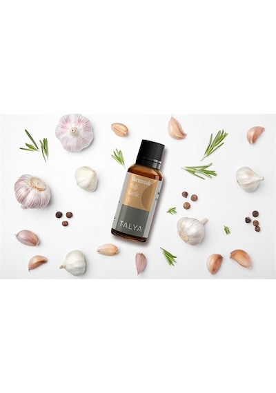 Talya Soğuk Sıkım %100 Saf ve Doğal Saç Dökülmeleri İçin Sarımsak Yağı 20 ML