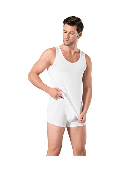 Pierre Cardin Erkek Stretch Atlet Boxer Takım 3 Adet Beyaz