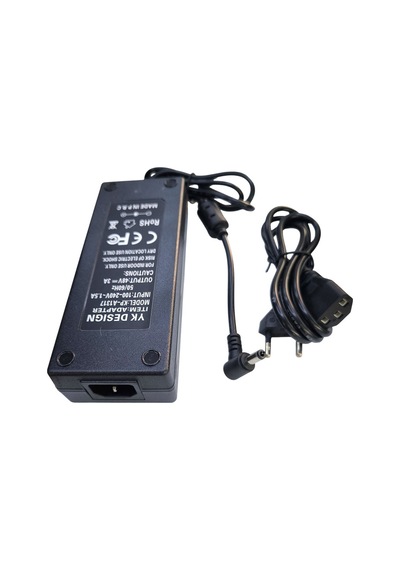 48v 3a Adaptör 5.5 Mm 2.5 Mm Standart Uçlu Adaptör