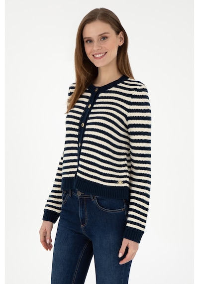U.s. Polo Assn. Kadın Lacivert Hırka Triko 50297119-vr033 Lacivert
