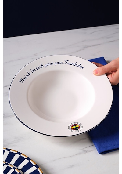 Karaca X Fenerbahçe Makarna Tabağı 27 Cm Mavi