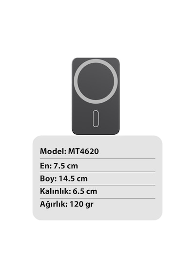 5000 Mah 15w + 20w Metal Ultra İnce Led Göstergeli 35w Turbo Şarj Magsafe Powerbank Mt4620 Çok Renkli 5000 Mah 15w + 20w Metal Ultra İnce Led Göstergeli 35w Turbo Şarj Magsafe Powerbank Mt4620 Çok Renkli