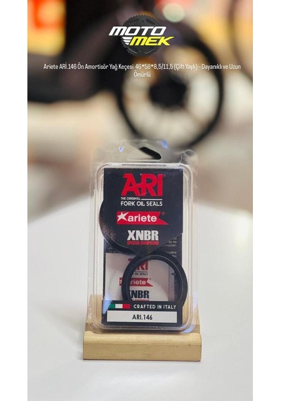 Ariete Ari.146 Ön Amortisör Yağ Keçesi 46 58 8,5/11,5 Çift Yaylı Dayanıklı Ve Uzun Ömürlü