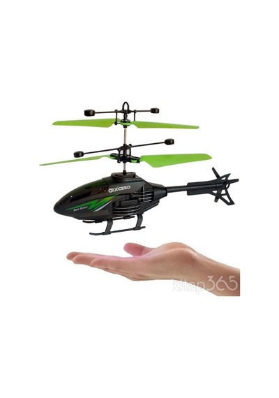 Şarjlı Işıklı Hareket Sensörlü Uçan Helikopter El Sensörlü Uçan