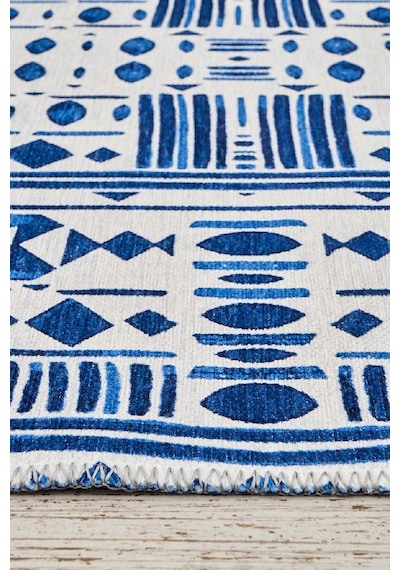 Kaşmir Halı Dekoratif Art Trend Milos Çift Taraflı 160 x 230 CM Salon Mutfak Halısı Yolluk Kilim