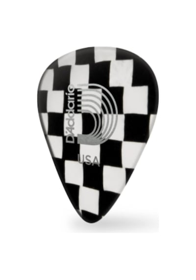 1ccb2 Gitar Penası 3 Adet Dama Checkerboard 0,50mm.