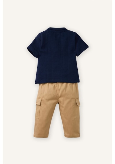 Defacto Erkek Bebek Gabardin 2li Takım G7145a526smnv135 Lacivert-nv135