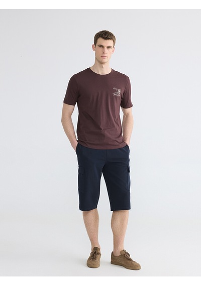 Lcwaıkıkı Classic Lacivert Regular Fit Erkek Kargo Şort