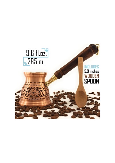 Ist Serisi Orta-9.6 Fl.oz - En Kalın Katı Bakır Oyma Türk Yunan Arapça Cezvesi, Ocak Üstü Kahve Makinesi, Cezve, Jezve, Jazva, Jazzve, Ibrik, Briki Mat Beyaz - Çok Renkli Ist Serisi Orta-9.6 Fl.oz - En Kalın Katı Bakır Oyma Türk Yunan Arapça Cezvesi, Ocak Üstü Kahve Makinesi, Cezve, Jezve, Jazva, Jazzve, Ibrik, Briki Mat Beyaz - Çok Renkli
