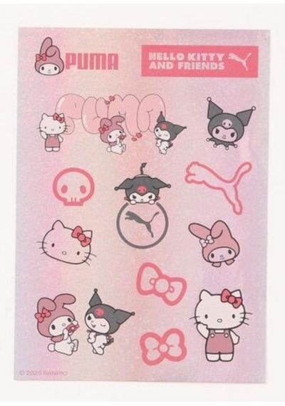 Puma Carina 3.0 Hello Kitty & Friends Çocuk Beyaz Spor Ayakkabı Beyaz