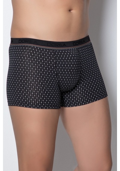 Dorea 2 Adet Erkek Desenli Siyah Boxer (442957110)