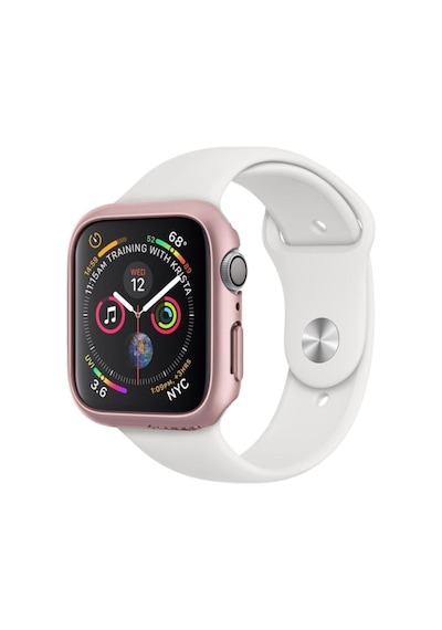 Spigen Apple Watch Serisi 44mm Kılıf, Thin Fit Rose Gold - 062cs24476