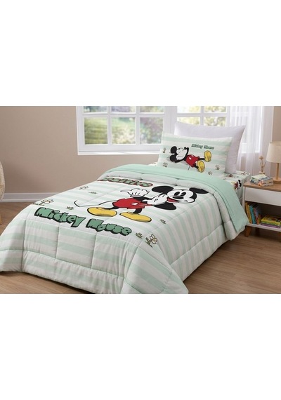 Özdilek Disney Uyku Seti Ranforce Tek Kişilik Mint Mickey Positiv Çok renkli