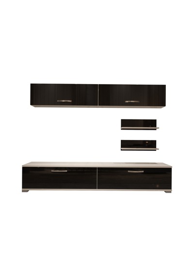 Decoraktiv Eko 5 Slm Std Tv Ünitesi Tv Sehpası Beyaz - Siyah